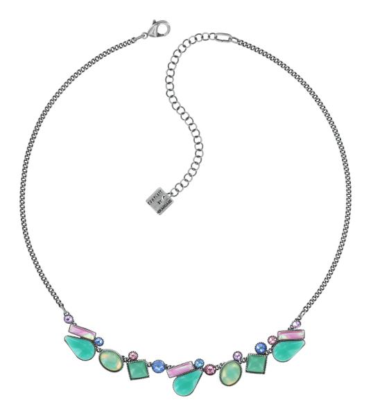 Pastel Multi - Afternoon Bling - Halskette von Konplott